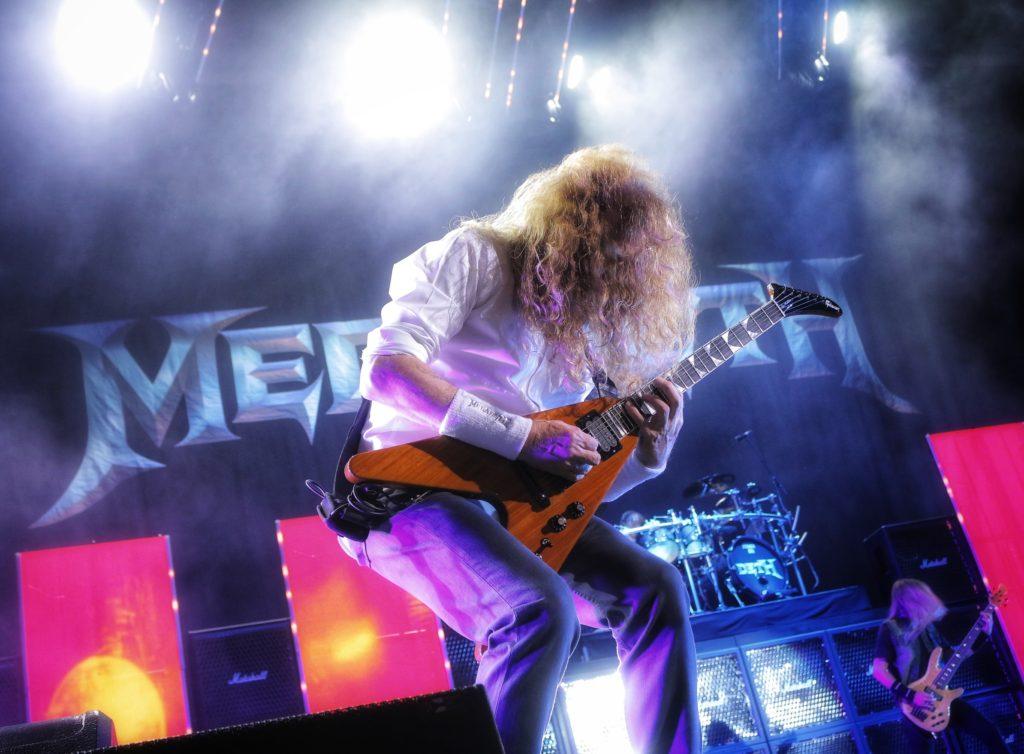 Interview under fire Metal tour of the year concert review megadeth 01