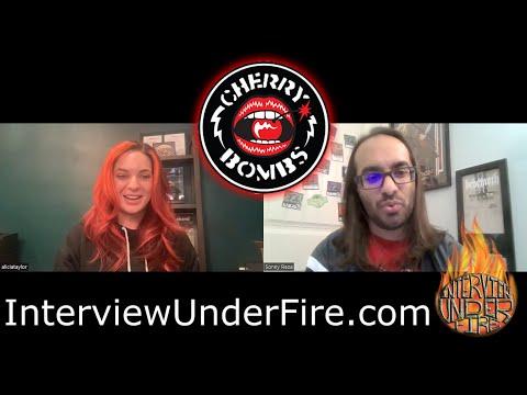 interview under fire alicia taylor of cherry bombs interview