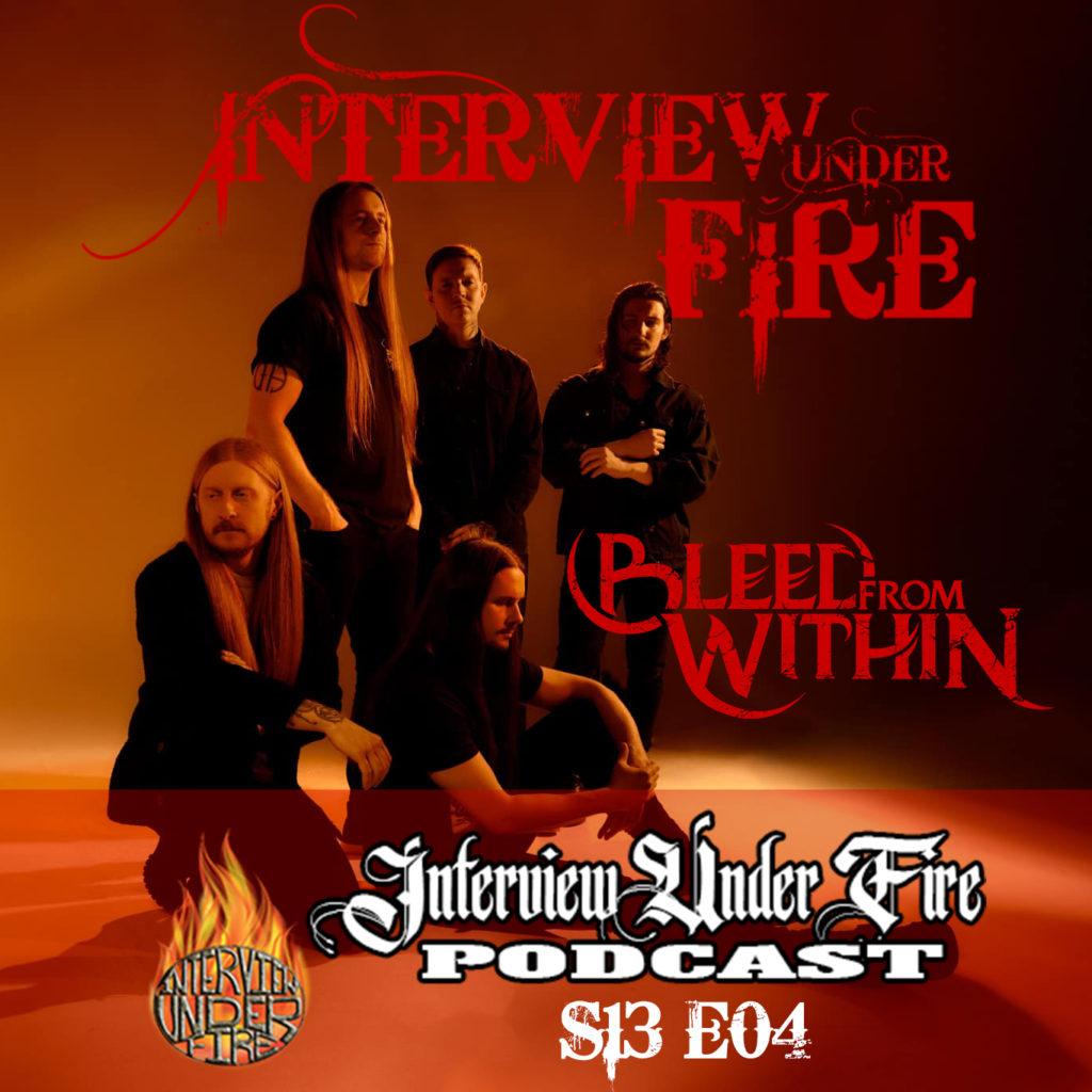 interview under fire podcast s13 e04 ali richardson of bleed from within