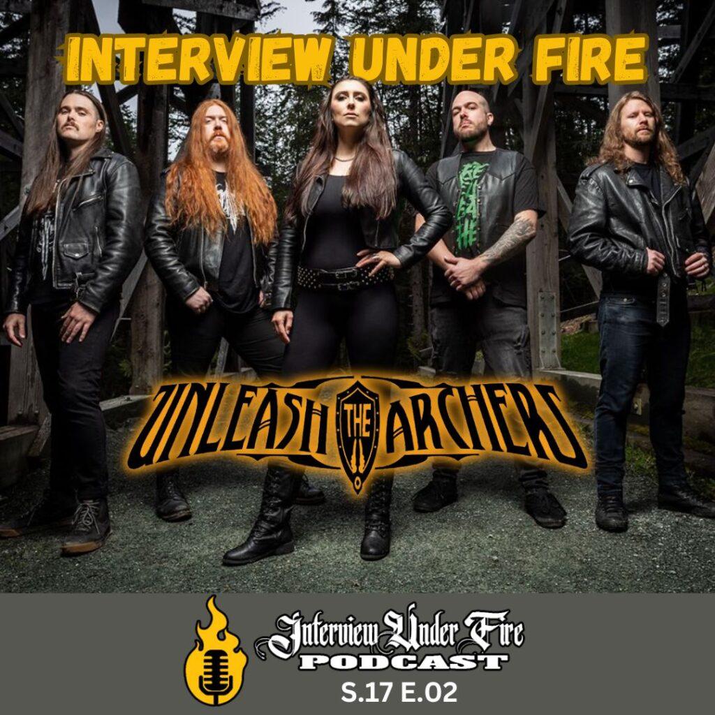 interview under fire podcast s17 e02 brittney slayes of unleash the archers