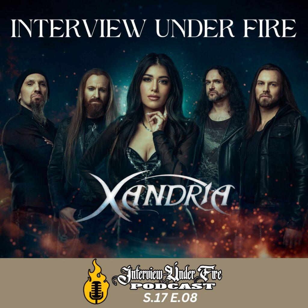 interview under fire podcast s17 e08 ambre vourvahis of xandria