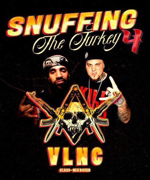 snuffing the turkey concert poster